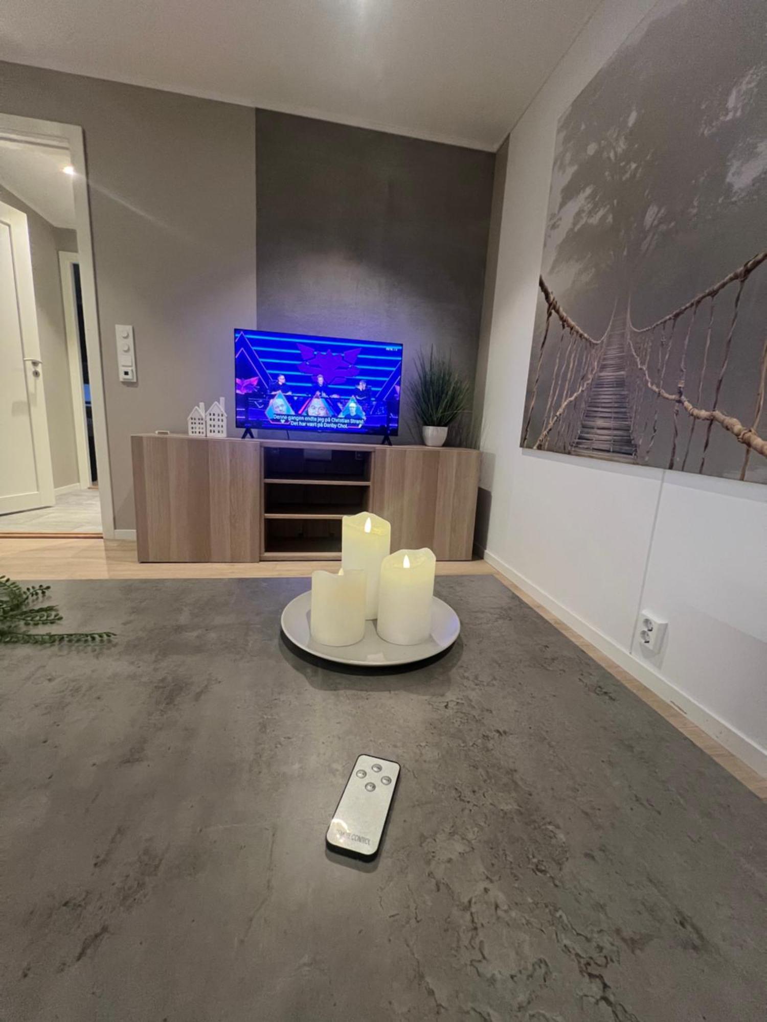 Modern Apartment With Free Parking Bergen Bagian luar foto